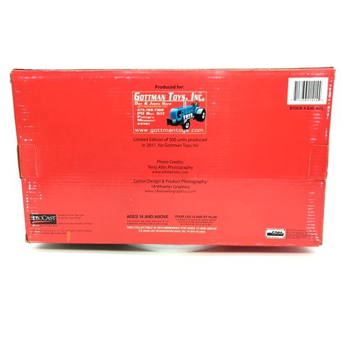 1/16 Pulling Tractor IH 1066 Steve Burge's Lock n' Load Diesel Super Stock - Picture 6 of 6