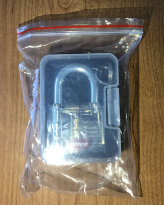 Supreme Transparent Lock Clear SS20 Brand New /Never Opened 100