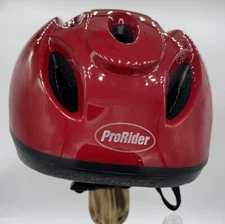 ProRider Classic Bicycle Bike & Skate Helmet Red, Sz XS, New