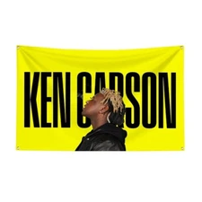 Ken Rapper Carsons Fans Flag Banner Tapestry Hanging Wall Art Room Decor 3x5Ft
