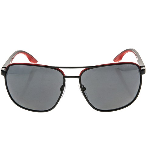 PRADA 50Y Linea Rossa Sport Aktiv Sonnenbrille schwarz rot POLARISIERT Pilotenbrille PS50YS - Bild 12 von 13