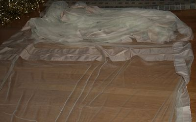 #ad SunJoy Gazebo Screen Wall Enclosure 119quot; x 83quot; Off White New Unused Sun Joy $80.00