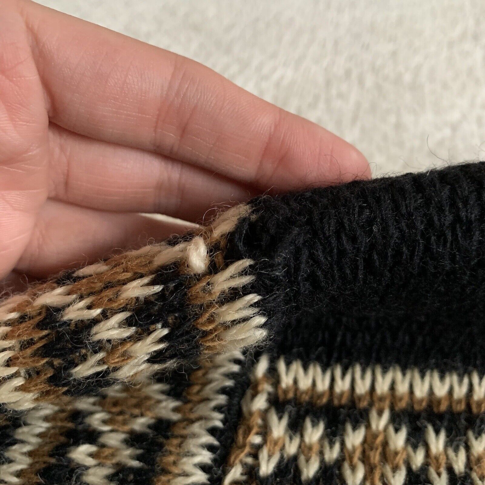 Vintage Nordstrikk Nordic Norwegian Knit Wool Swe… - image 6