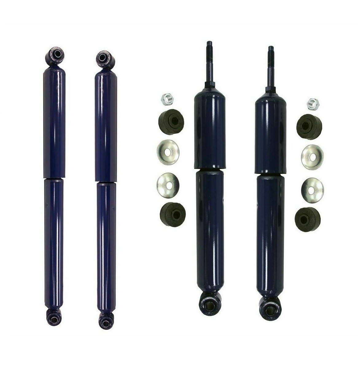 For Dodge Ram 1500 4WD 20022005 Front & Rear Shock Absorbers Set of 4