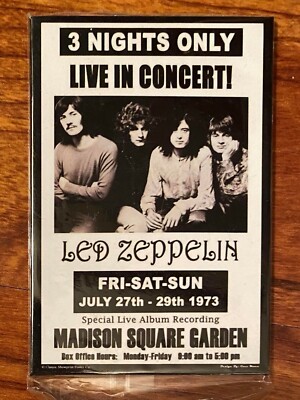LED ZEPPELIN ライブポスター Amazon.co.jp: 24 x 36LED