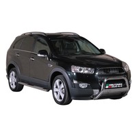 FrontbüGel FrontschutzbüGel FüR Chevrolet Captiva 2011-2016 ø63Mm Stahl Silber