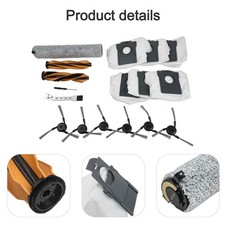 Maintenance Set Replacement Parts Kit Roller Brush Design Mop Rag Pickup