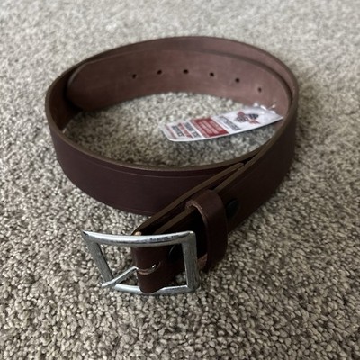 Boston Leather American Value Line Brown Belt sz 32
