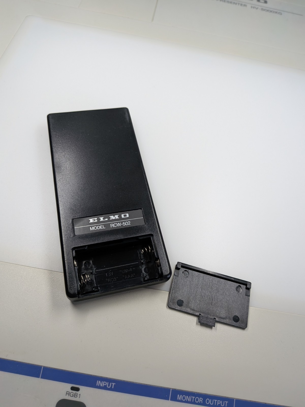 Elmo Visual Presenter  HV-5000 XG Tested W/ Remote