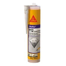 Sikaflex 112 Crystal Clear 290ml 100% transparent Premium Montagekleber
