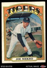 1972 O-Pee-Chee #216 Joe Niekro Tigers 3 - VG