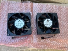 DELTA DC BRUSHLESS FAN QFR1212GHE 12VDC 4PIN (2 PCs Lot)