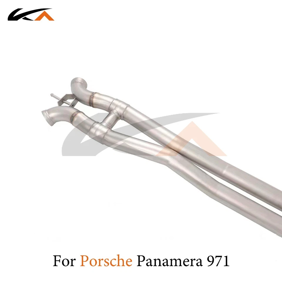 KA Exhaust Catback 适用于保时捷 Panamera 971 4.0T 钢制后部 — 第 4/4 张图片