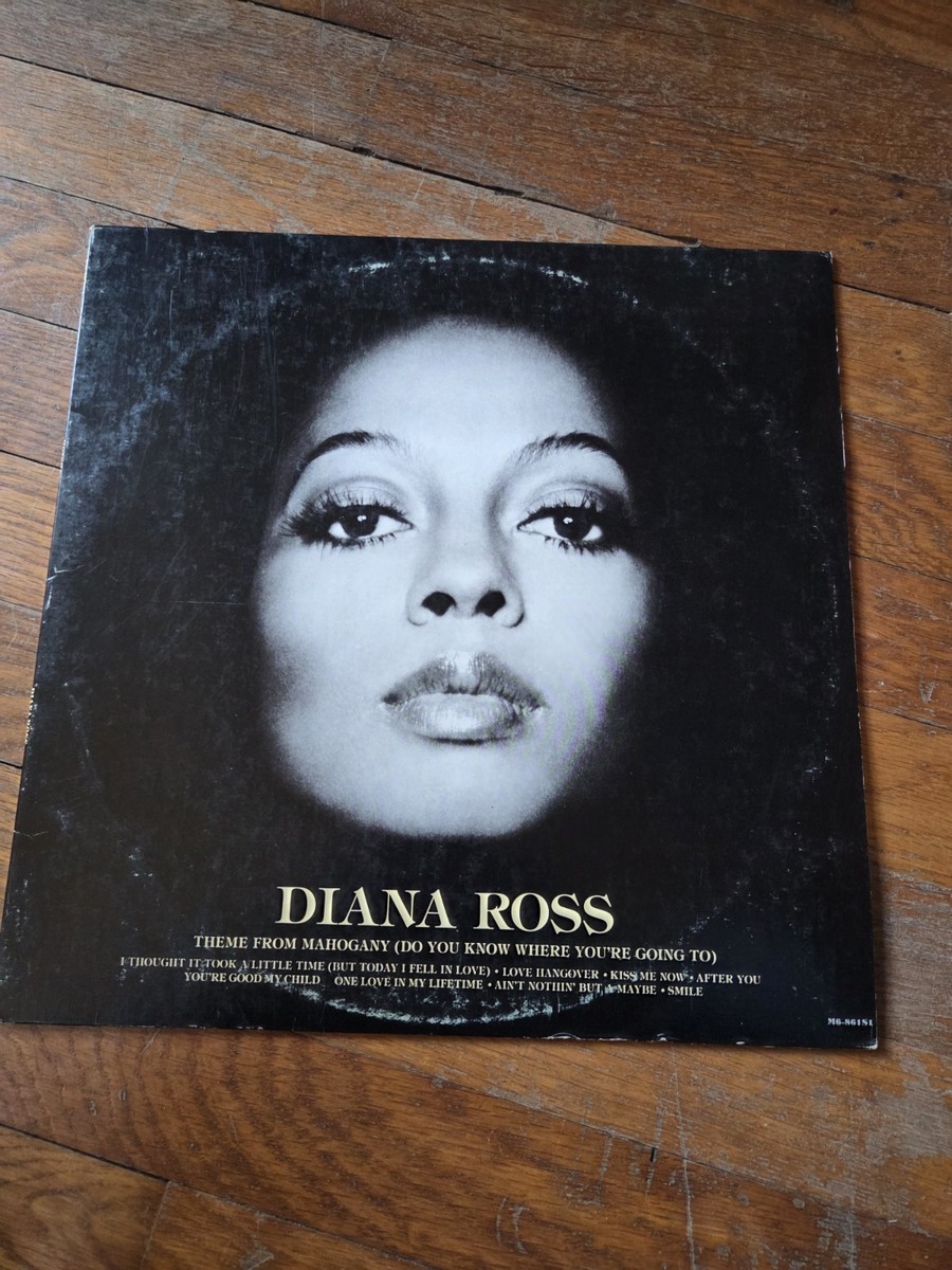 Diana Ross Self-Titled Vintage Vinyl LP 1976 Motown Record M6