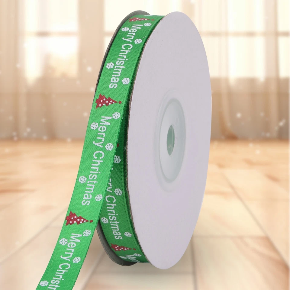 Christmas Xmas Winter Themed Ribbon - Various Designs and Widths - Gift Packing