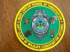 RLSC SERIES 4" 1999 24TH STUDENT CLASS " WILDLIFE CONSERVATION OFFICER " PATCH
