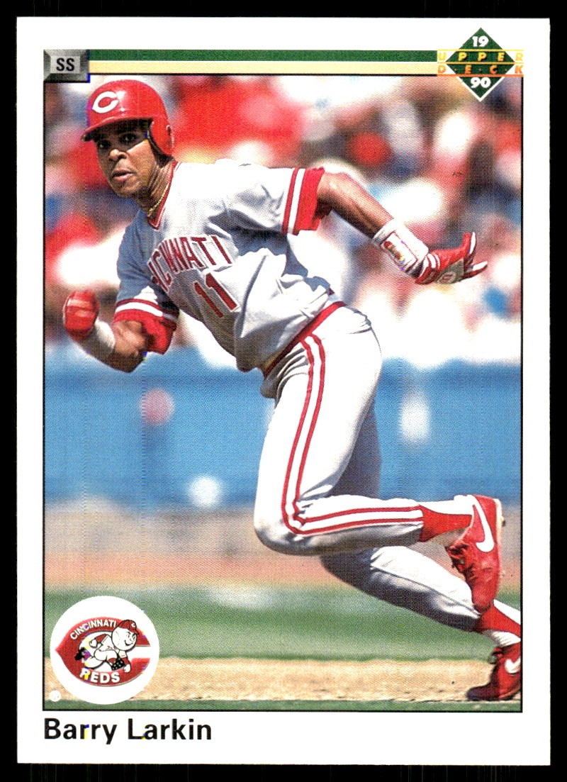 Barry Larkin 1990 Upper Deck #167 Reds FREE SHIPPING StackedPacks