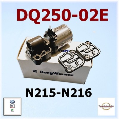 Valve Clutch Pressure Control K1+K2 N215/N26 DQ250-02E 6 Speed DSG VW Seat Skoda