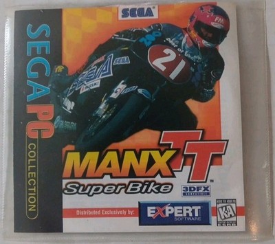 Manx TT Super Bike PC Game Win 95/98 Computer Sega Motorcycle Racing US
