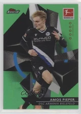 2020 Topps Finest Bundesliga Green Refractor 95/99 Amos Pieper #19 Rookie RC 2t9