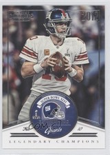 2012 Panini Contenders Legendary Champions Eli Manning #1 0a1