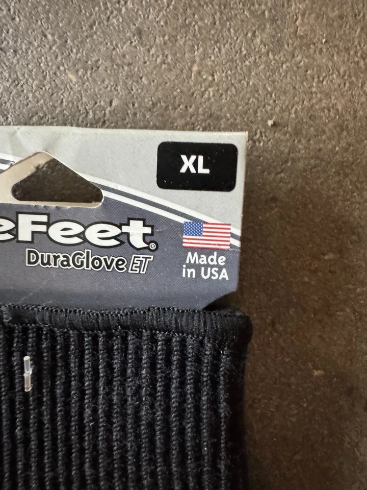 Guantes DeFeet Duraglove E-Touch, negros, XL Foto 4 de 4