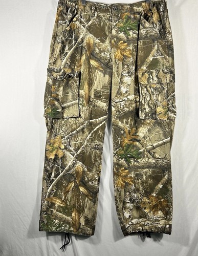 Real Tree Extra Hunting Cargo Pants Camo Size XXL 20 Women's Hunting Pants - Picture 3 of 17