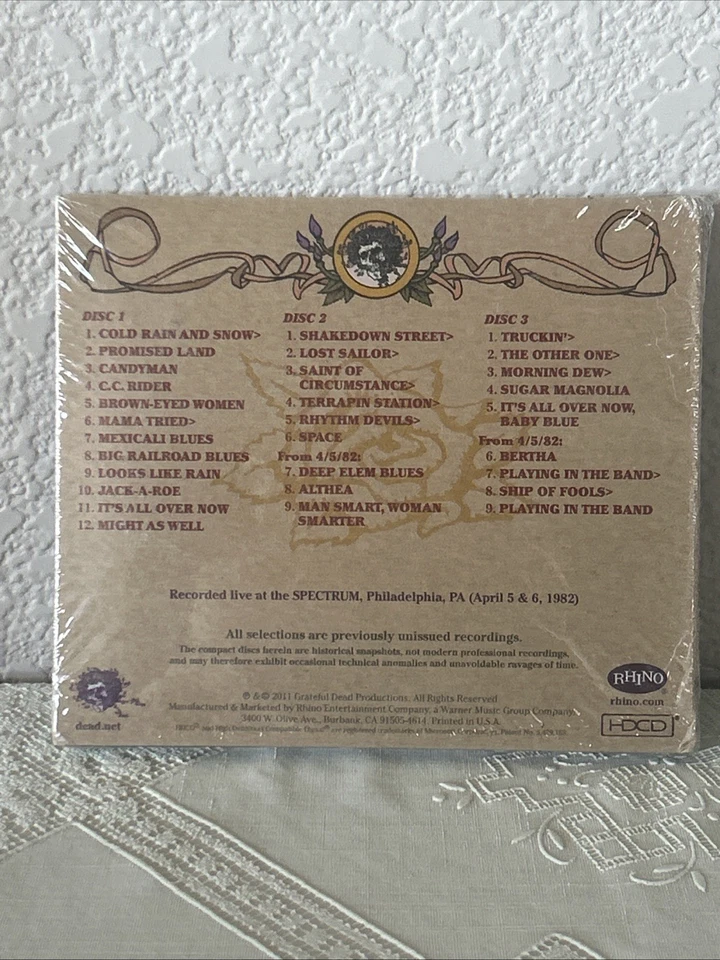 Grateful Dead - ROAD TRIPS Vol 4 No.4-Spectrum 4/6/82 -3 CD HDCD (2011)-Sealed Foto 2 de 4