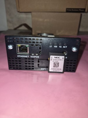 NEC BE116496 SL2100 CPU Main Processor W/ BE116502 InMail SD Card