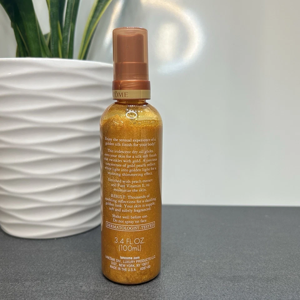NEW Lancome Star Bronzer Magic Golden Spray 3.4oz Body Silkening Dry Oil RETIRED - Image 3 of 4