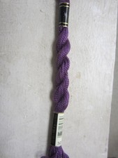 DMC Cotton Perle #3 Dark Purple #327 Embroide...