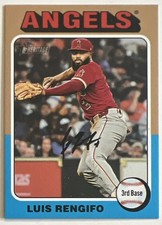 Luis Rengifo 2024 Topps Heritage Mini SP #665 Los Angles Angels ESE