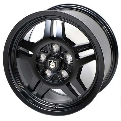 Pro Armor Matte Black Rally 5-Lug Wheel - 5x114.3 +61MM 15x7