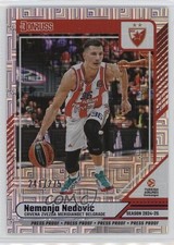 2024 Panini Donruss EuroLeague Press Proof Purple /275 Nemanja Nedovic #37 14mf
