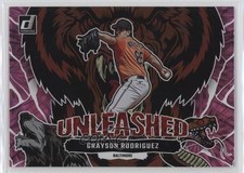 2023 Panini Donruss Unleashed Pink Fireworks Grayson Rodriguez #U15 0c2