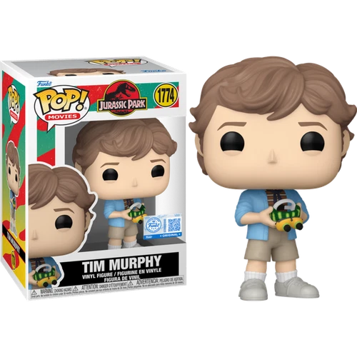 Jurassic Park Tim Murphy (with Night-Vision Goggles) Exclusive Pop! Vinyl  [OE]