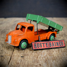 Vintage Dinky Dodge 30M/414 Orange Green Tipper Lorry Wagon