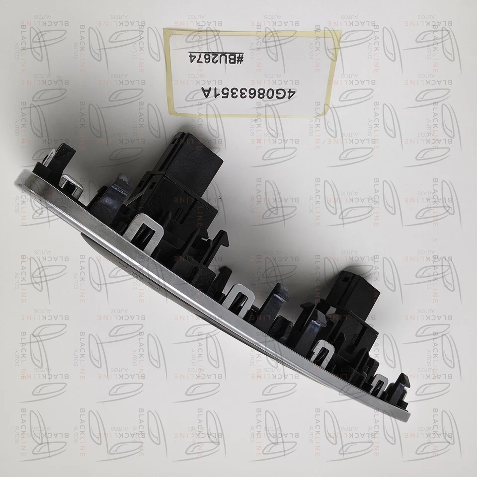 Panel de ajuste interruptor de asiento térmico consola trasera Audi RS7 2012-2017 4G0863351A Foto 4 de 4