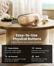 Bob and Brad Eye Massager with Heat&Cooling EyeOasis 3 Eye Mask Relax Eye Strain