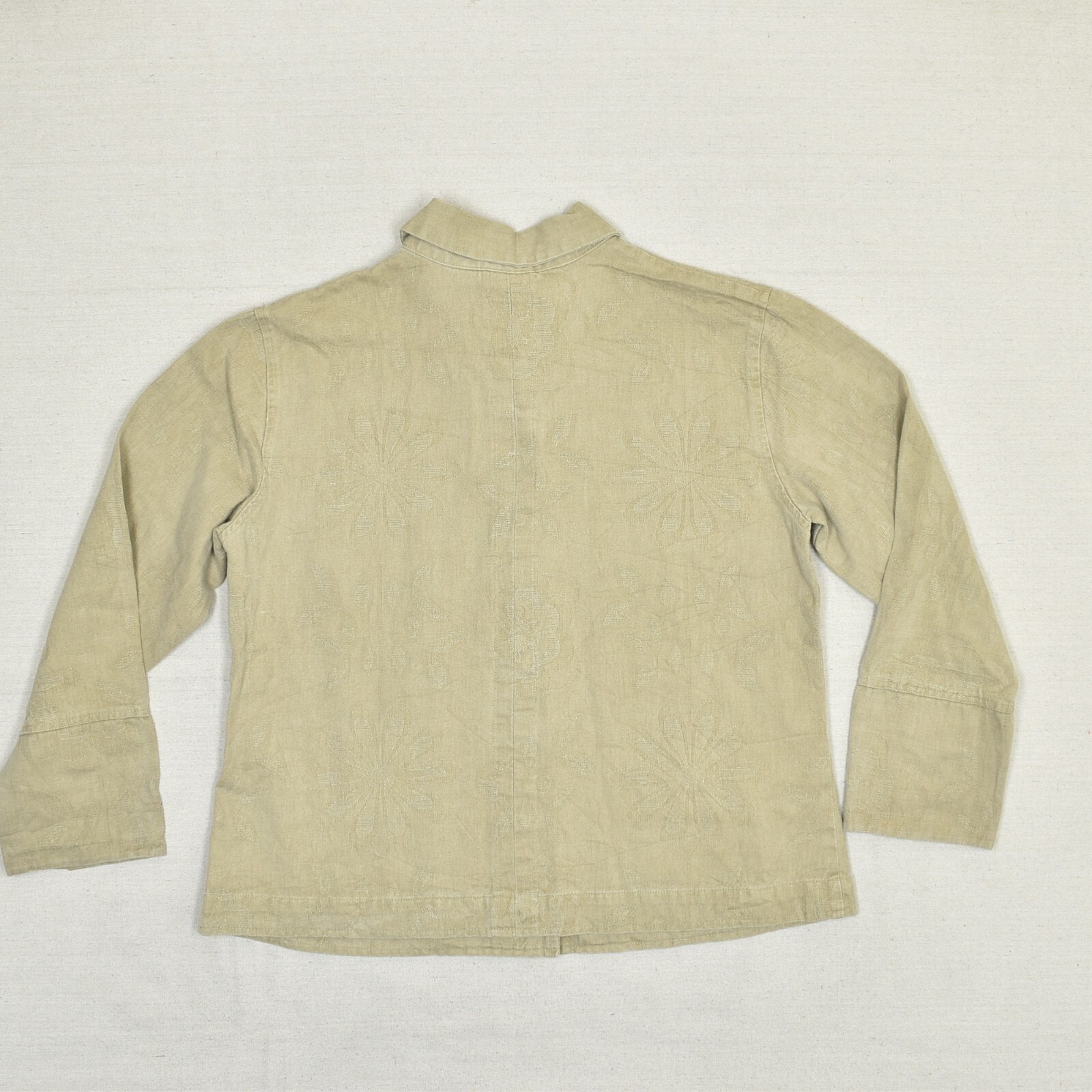 Chico's Women's Button Blazer Jacket Solid 100% C… - image 3