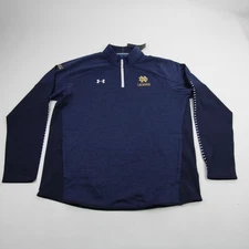 Notre Dame Fighting Irish Under Armour ColdGear Pullover Men's Navy New