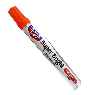 Birchwood Casey Super Bright Forescent Red Touch-Up Pen For Sights, Archery Pins