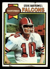 1979 Topps #71 Steve Bartkowski - Atlanta Falcons (Low Grade)