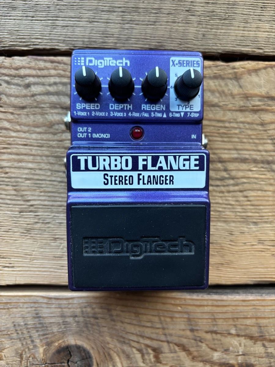 【３/７迄出品予定】中古DigiTech TURBO FLANGE フランジャー DigiTech Guitar Flanger Pedals for sale | eBay