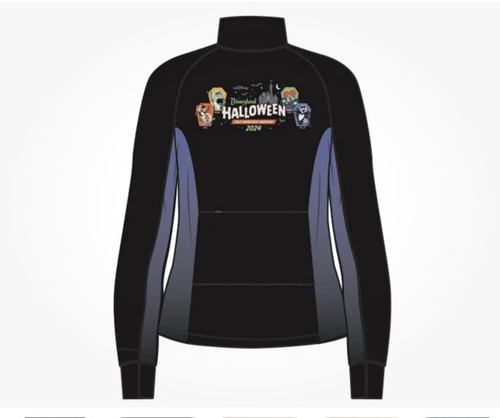 Disneyland Halloween Half Marathon Jacket 2024 Run Disney Large Women’s - Picture 2 of 3