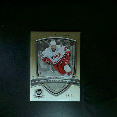 2005-06 The Cup Doug Weight Gold /25 Carolina Hurricanes #22