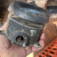 Antique Vintage Explosion Proof Bronze Bell And Housing Nautical Marine Military