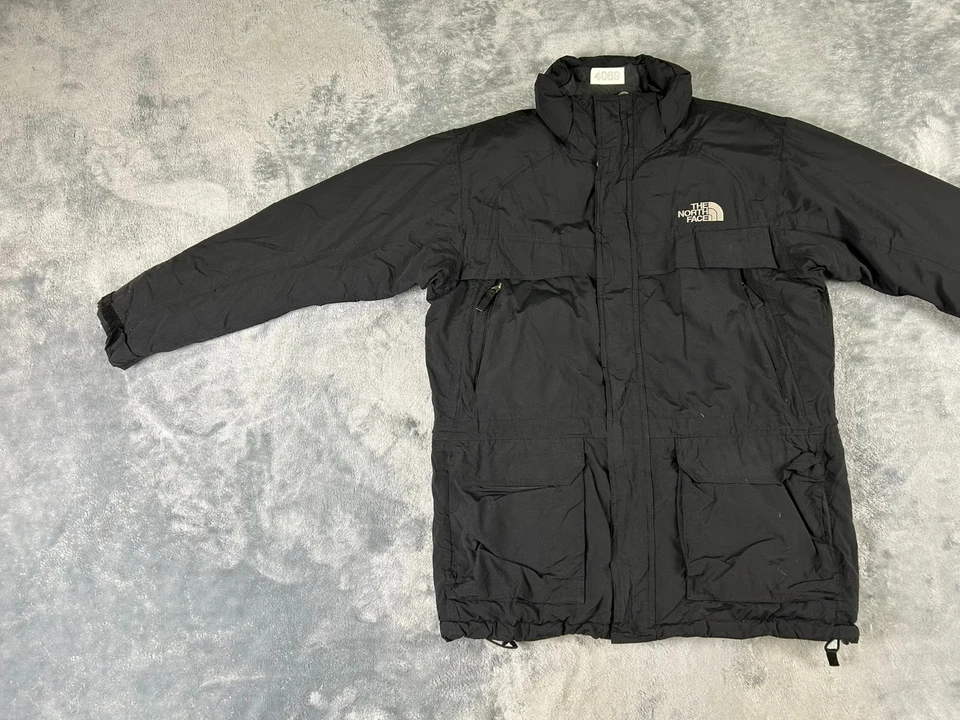 THE NORTH FACE MCMURDO DOWN PARKA BOYS JACKET EXTRA LARGE BLACK 550 DRYVENT - Image 4 of 4