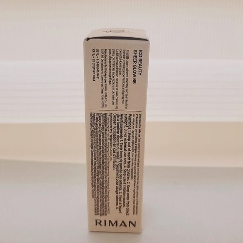 INCELLDERM Sheer Glow BB Cream 30g Anti Aging BB Cream K-Beauty Made in korea - Picture 7 of 8
