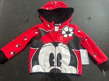 Original Disney Mickey Mouse Jacket for Girl 2T New w/tags Red white black